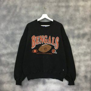 Vintage Bengals AFC NFLP Central Division American Football Super Bowl NFL Russe